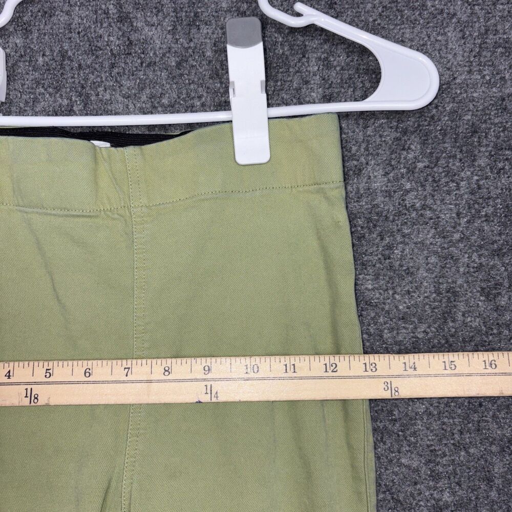 Newbury Kustom Jeans Womens Size S Green Flare Bell Bottom Festival Boho - Picture 3 of 11